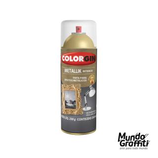 Spray Verniz Colorgin Metallik Incolor 58 350ml