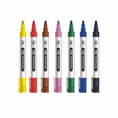 Kit Textil Marker c/ 5 Canetas para Tecido Cores a Sua Escolha