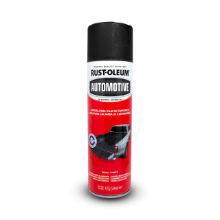 Tinta Spray Protetor de Caçamba Preto Fosco 564ml Rust Oleum