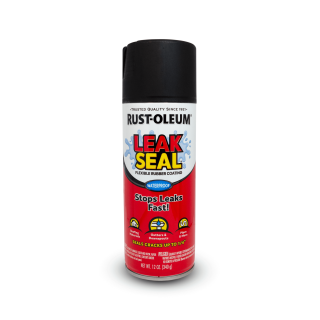 Spray Impermeabilizante Leak Seal cor Preto Fosco 340g Rust Oleum