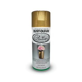 Tinta Spray Efeito Glitter Ouro 290g Rust Oleum