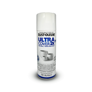 Spray Ultra Cover 2X branco brilhante 340g/430ml Rust-Oleum