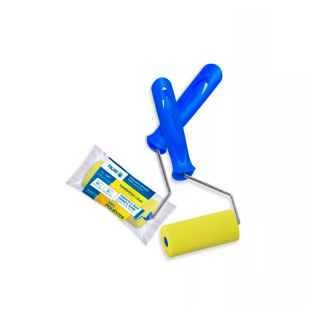 Rolo de Espuma c/ Suporte Metalico Tigre 9cm
