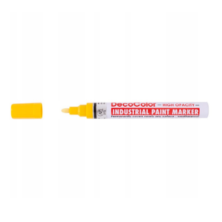 Marcador Industrial Permanente Uchida Paint Marker Amarelo