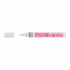 Marcador Industrial Permanente Uchida Paint Marker Branco