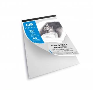 Bloco Layout A3 20 folhas 180g/m2 Cis