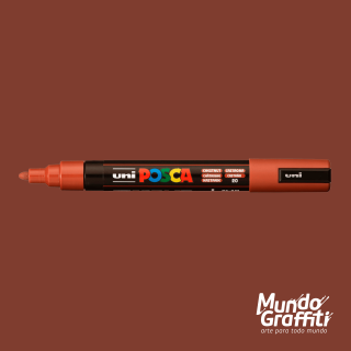 Caneta Posca 5M Marrom Castanho