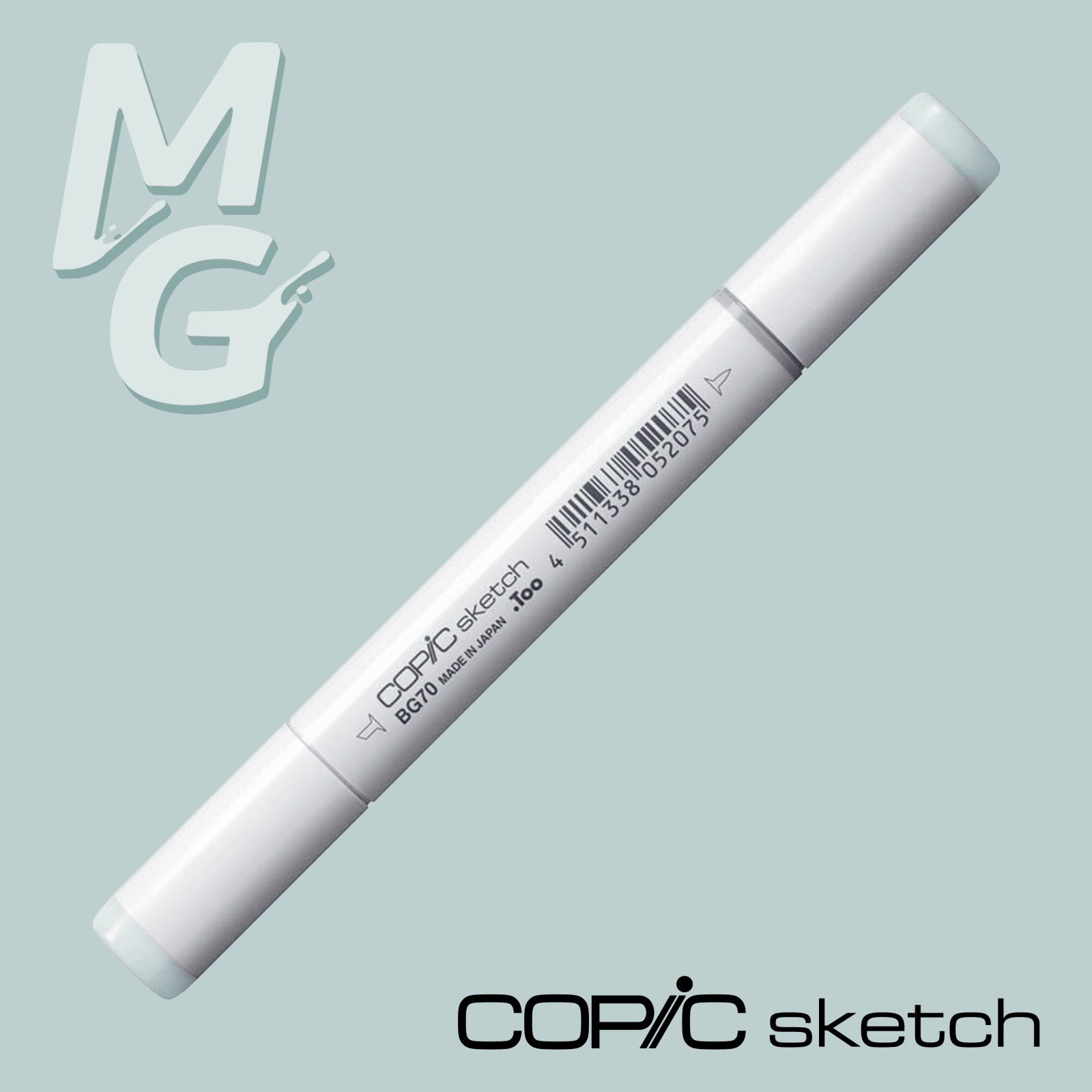 Marcador Copic Sketch Ocean Mist BG70 - Mundo Grafite