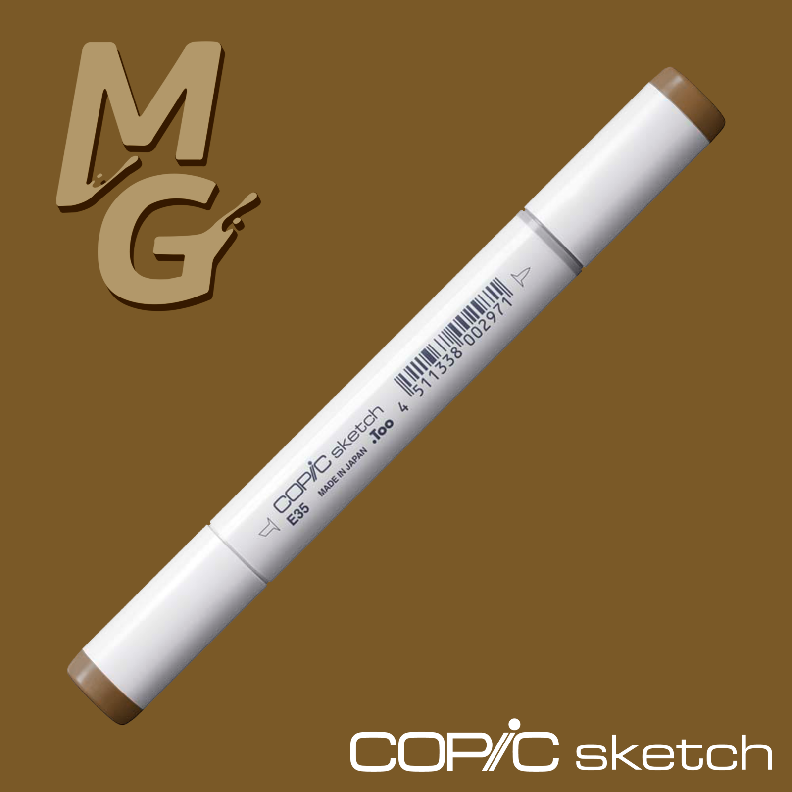 Marcador Copic Sketch Chamois E35 - Mundo Grafite