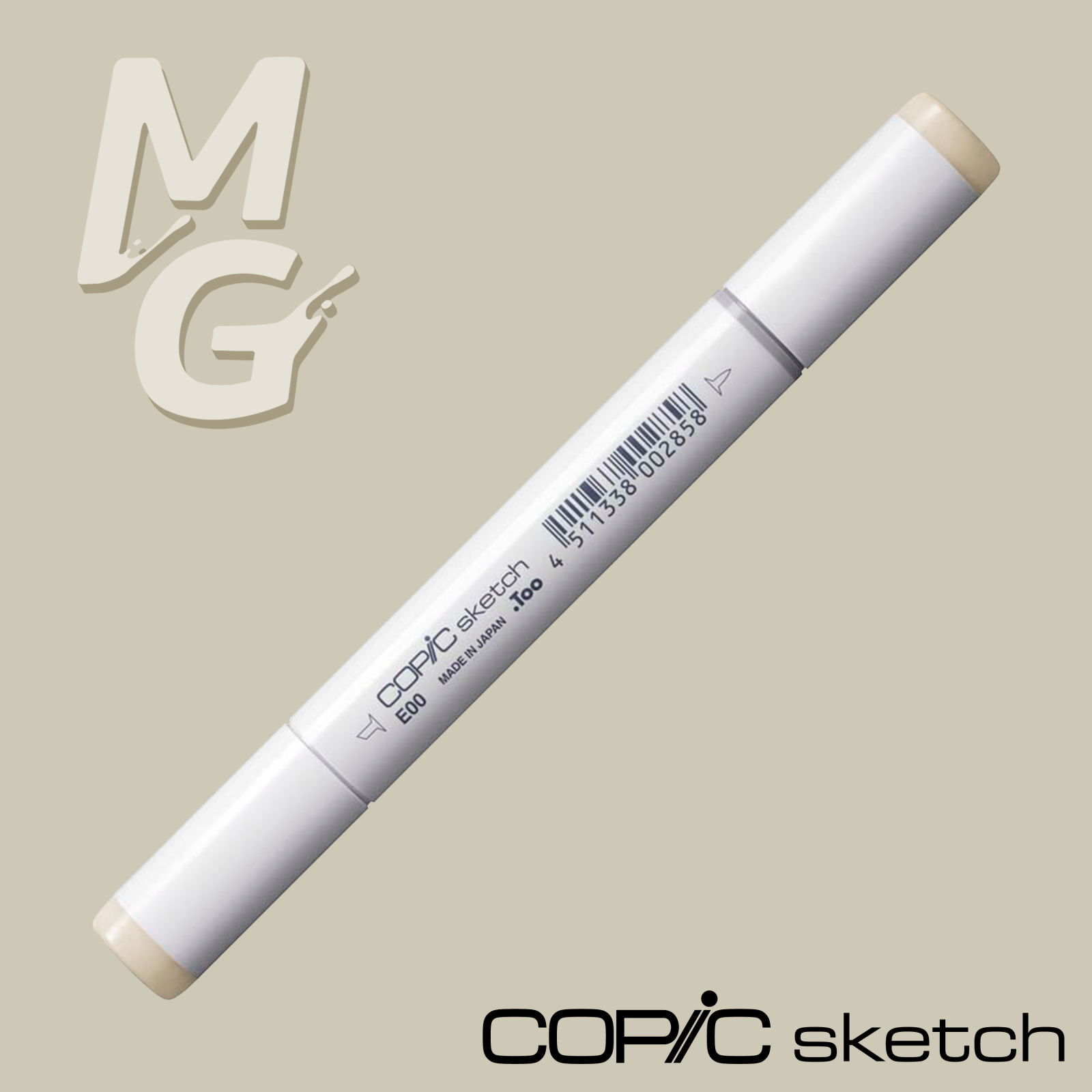 Marcador Copic Sketch Cotton Pearl E00 - Mundo Grafite