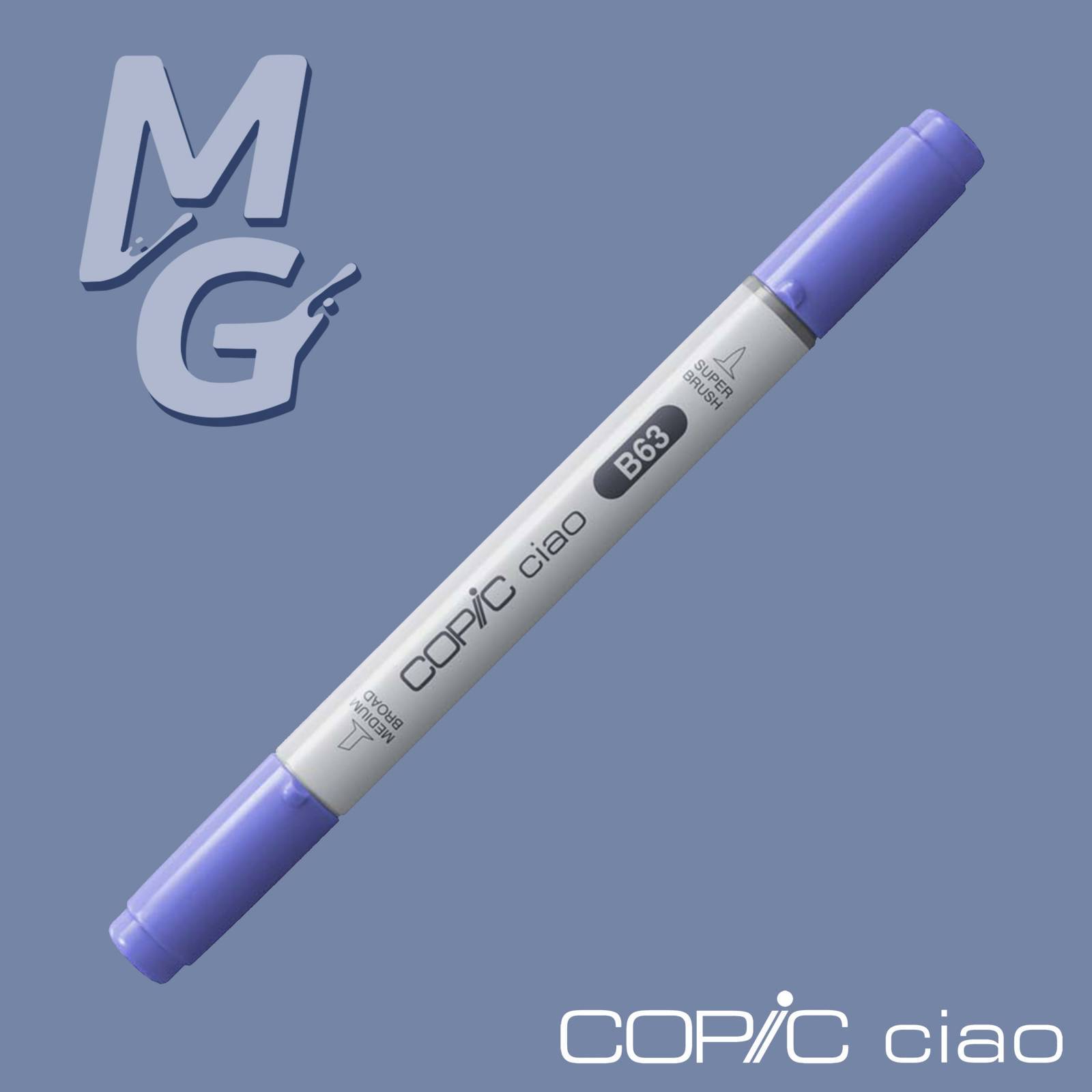 Marcador Copic Ciao Light Hydrangea B63 - Mundo Grafite