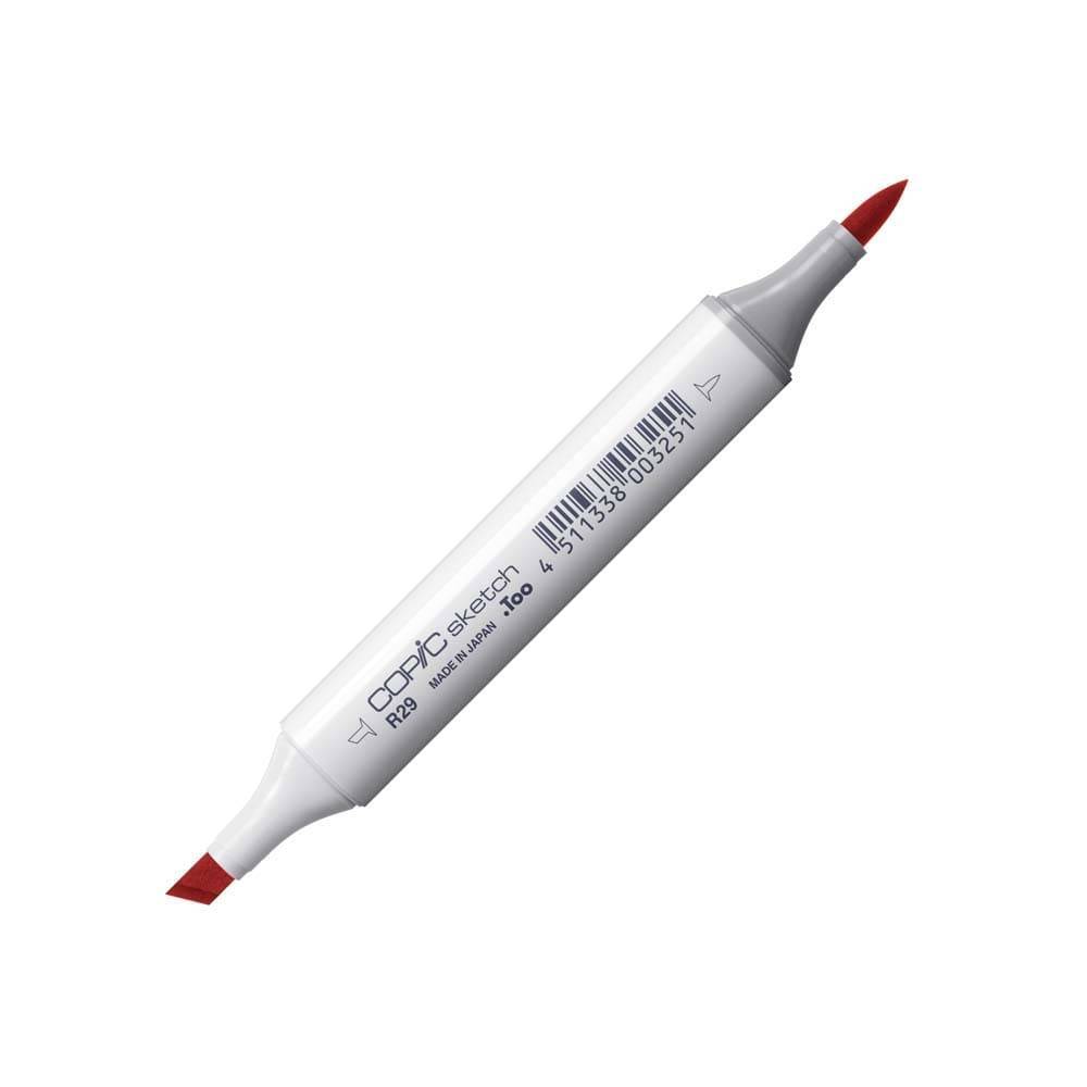 Copic R29 Marcador Copic Sketch R29 Vermelho Lipstick Red - Mundo Grafite