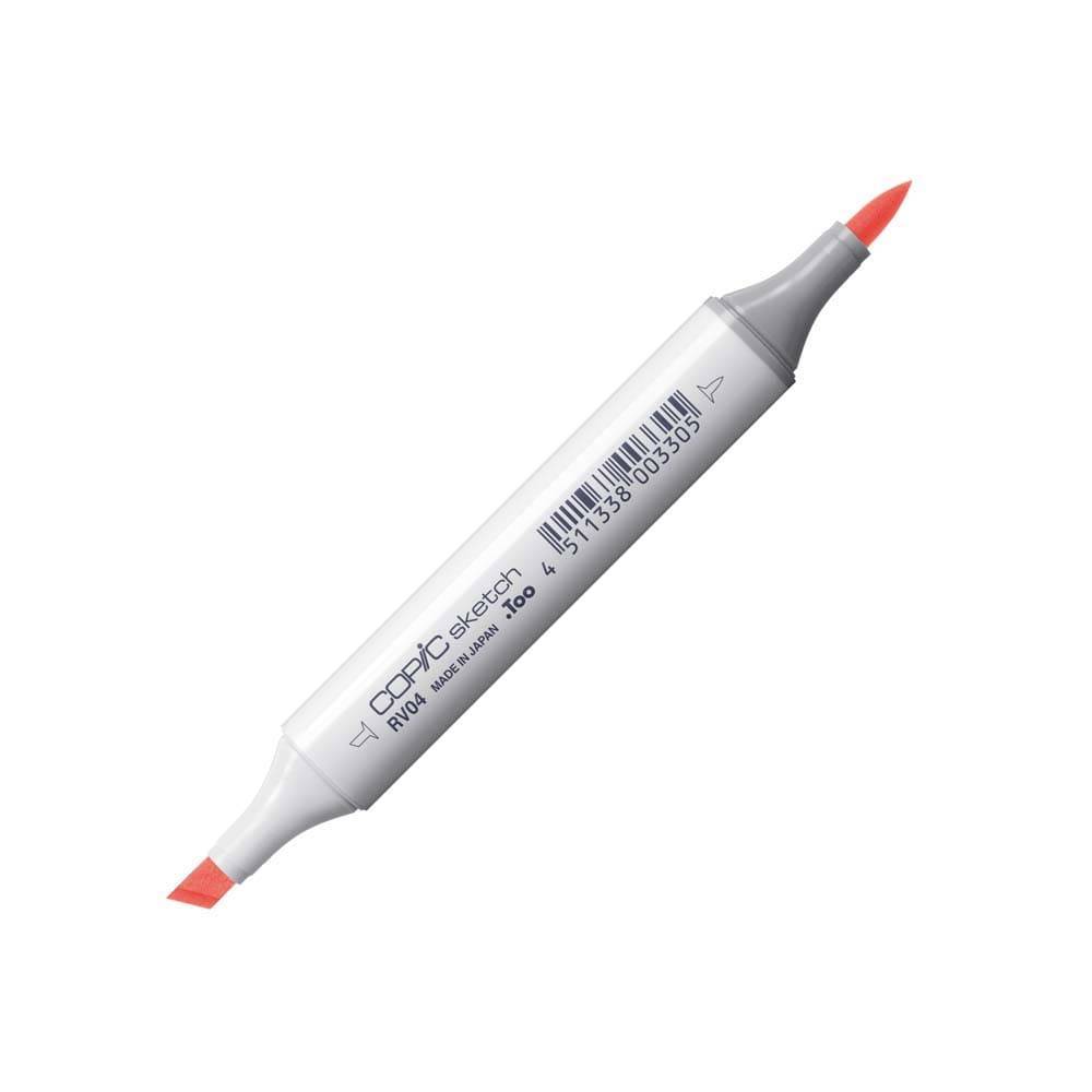 Marcador Copic Sketch Shock Pink RV04 - Mundo Grafite