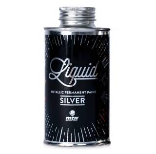 Tinta base solvente Prata Liquid MTN 200ml
