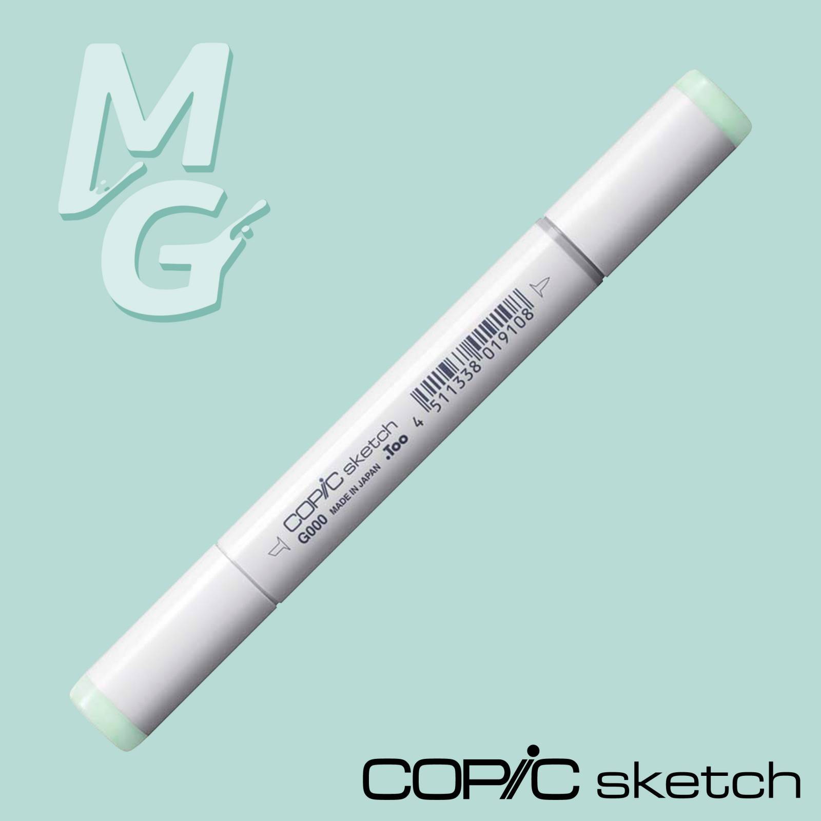 Marcador Copic Sketch Pale Green G000 - Mundo Grafite