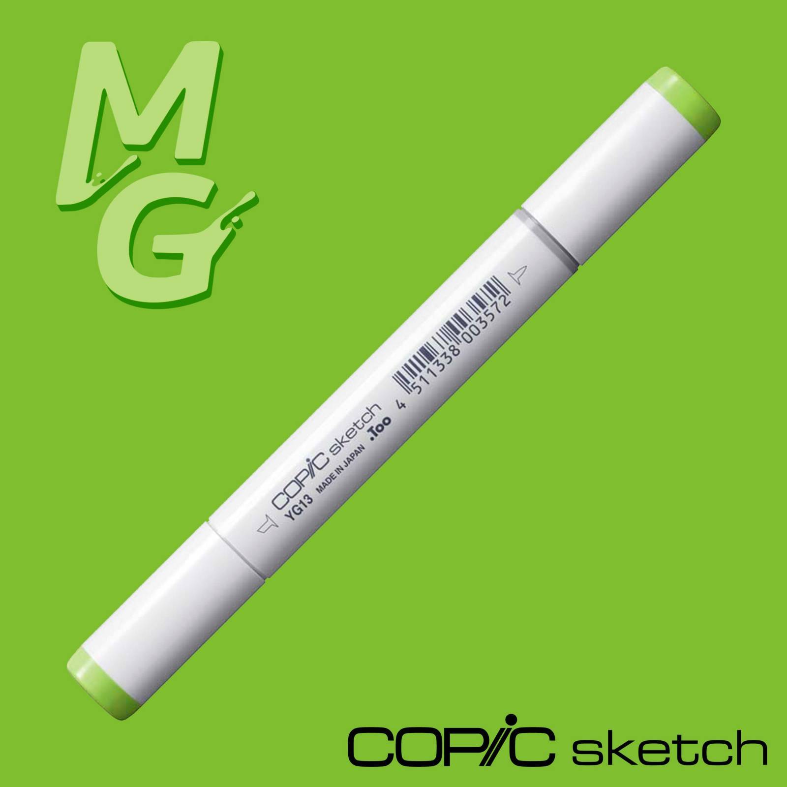 Marcador Copic Sketch Chartreuse YG13 - Mundo Grafite