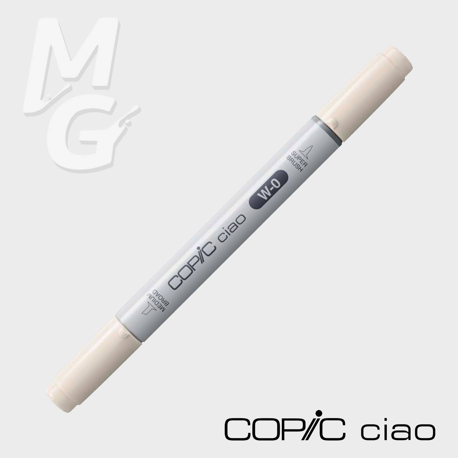 Marcador Copic Ciao Warm Gray 0 W0 - Mundo Grafite