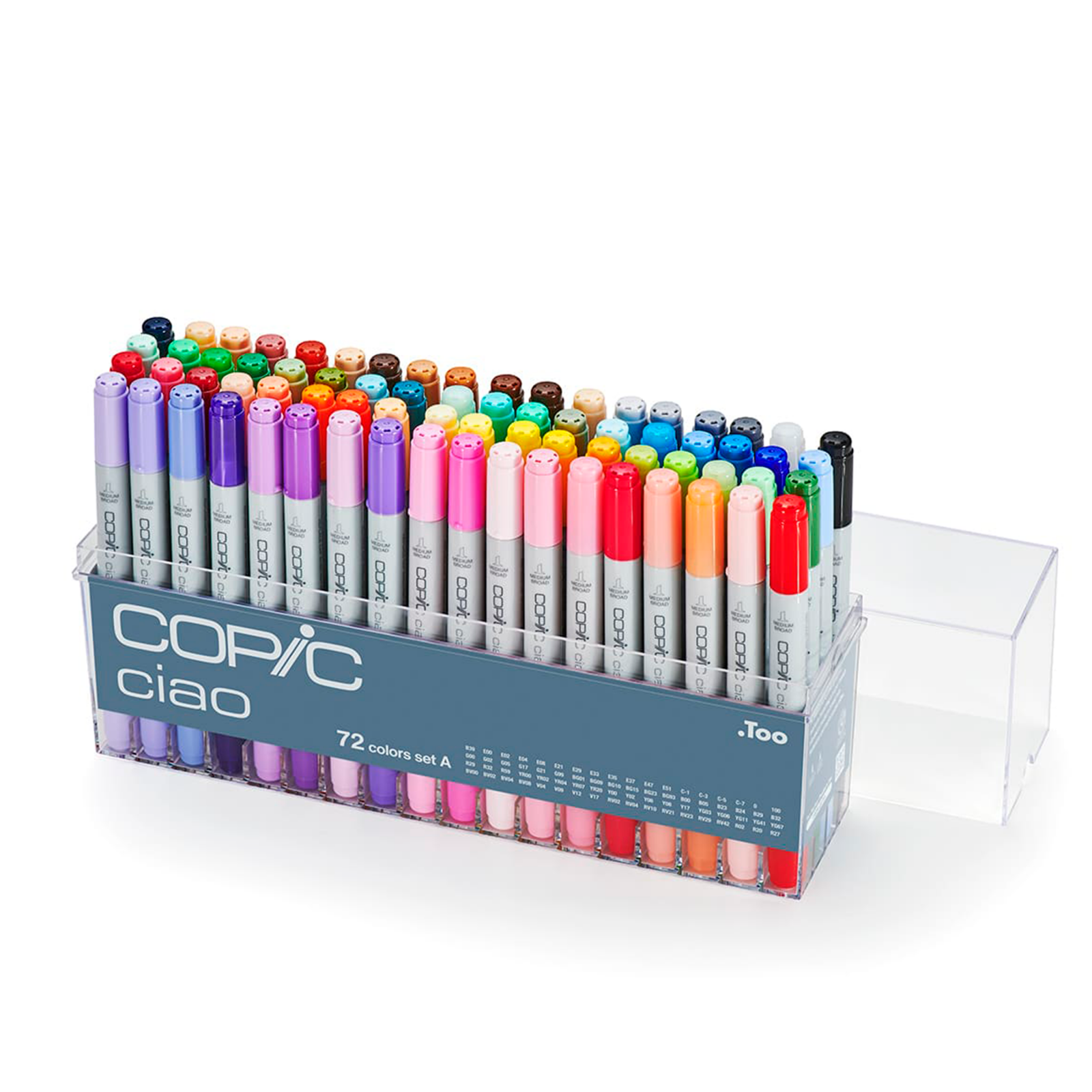 MAMUANG × copic ciao 限定 Marcador Copic Ciao Tons Azul, Verde (B, BG, G, YG