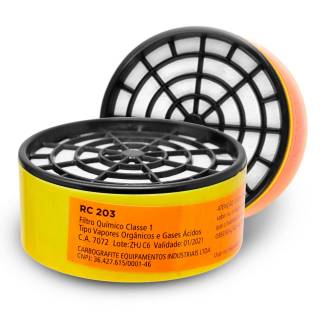 Par de Filtros de Gas CG306 Carbografite