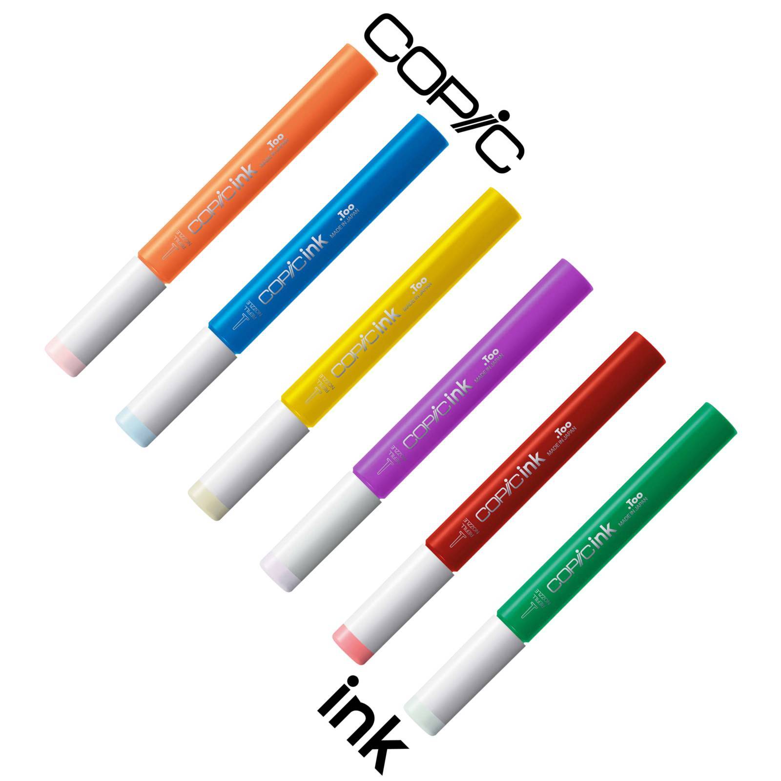 Kit 6 Recargas COPIC Ink Cores a sua Escolha - Mundo Grafite