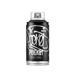 Tinta Spray Pocket Cor Preto 150ml MTN