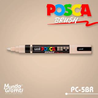 Caneta Posca 5M Brush Bege