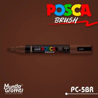 Caneta Posca 5M Brush Marrom