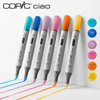 kit copic ciao com 6 canetas - Lúmen Vibrante 