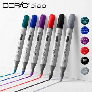 kit copic ciao com 6 canetas - Noite Elétrica