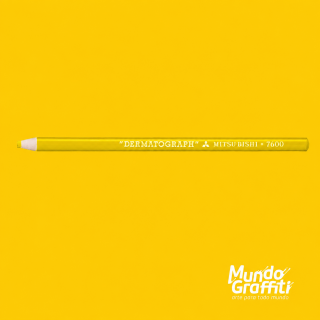 Lápis Dermatográfico Mitsubishi Amarelo