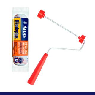 Rolo de Lã c/ Suporte Metalico 15cm