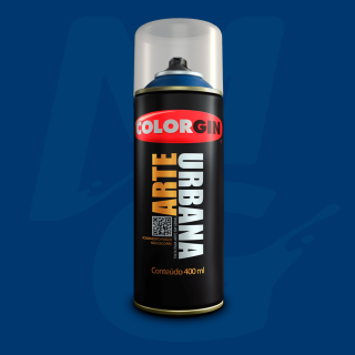 Tinta Spray Colorgin Arte Urbana 926 Azul Miró fosco 400ml