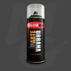 Tinta Spray Colorgin Arte Urbana 935 Cinza Londres fosco 400ml