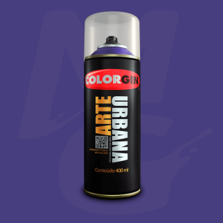 Tinta Spray Colorgin Arte Urbana 936 Violeta fosco 400ml