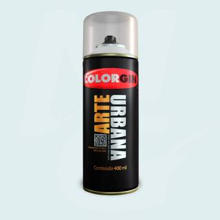 Tinta Spray Colorgin Arte Urbana 943 Branco Gelo fosco 400ml
