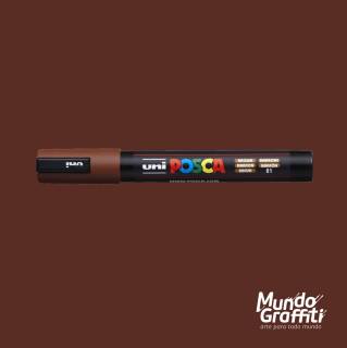 Caneta Posca 5M Marrom