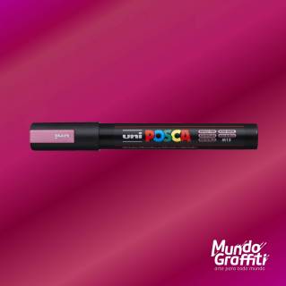 Caneta Posca 5M Rosa Metalico