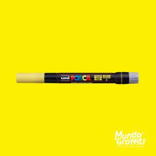 Caneta Brush Posca PCF 350 Amarelo