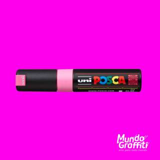 Caneta Posca 8K Rosa Fluorescente