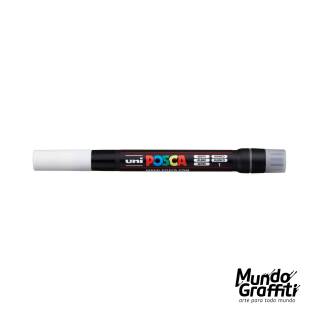 Caneta Brush Posca PCF 350 Branca