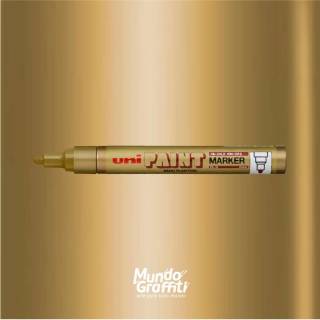 Marcador Permanente Uni Paint Marker PX20 Ouro