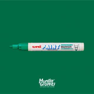 Marcador Permanente Uni Paint Marker PX20 Verde