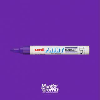 Marcador Industrial Permanente Uni Paint Marker PX20 Violeta