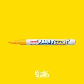 Marcador Permanente Uni Paint Marker PX21 Amarelo