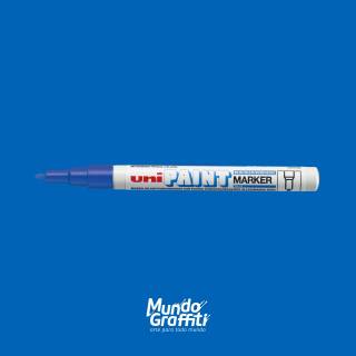 Marcador Industrial Permanente Uni Paint Marker PX21 Azul