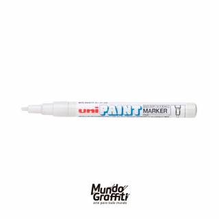 Marcador Permanente Uni Paint Marker PX21 Branco