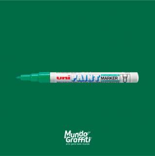 Marcador Permanente Uni Paint Marker PX21 Verde