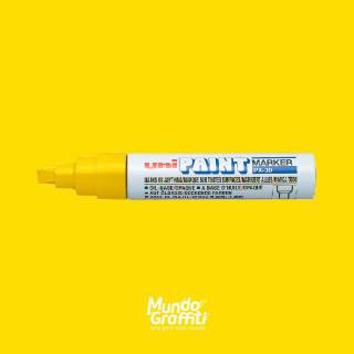 Marcador Industrial Permanente Uni Paint Marker PX30 Amarelo 