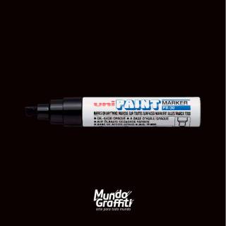 Marcador Industrial Permanente Uni Paint Marker PX30 Preto