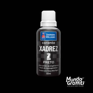 Corante Líquido Xadrez Preto 50ml